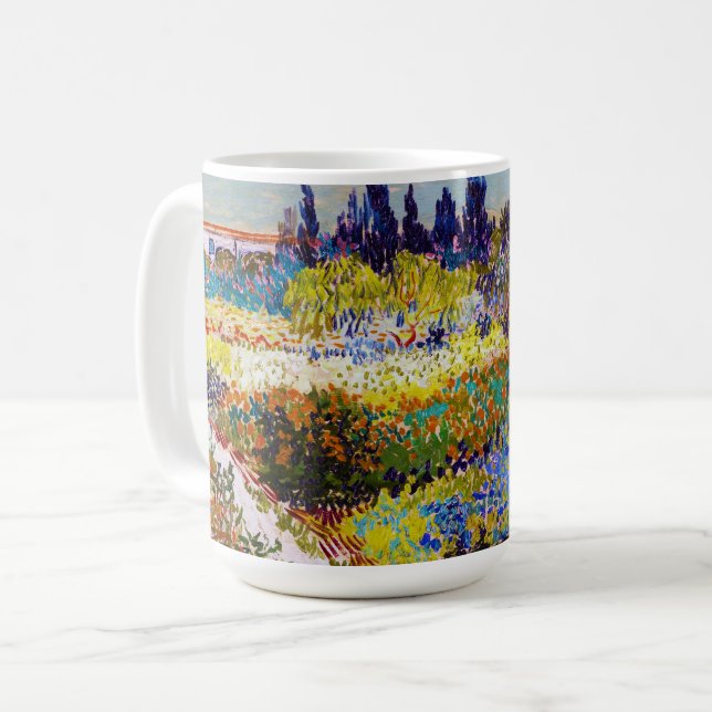 Garden i Arles, Van Gogh Kaffemugg (Framsida vänster)