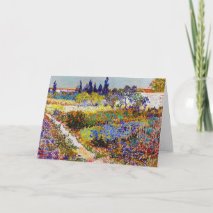 Garden i Arles, Van Gogh Kort