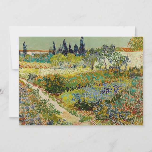Garden i Arles | Vincent van Gogh (Framsida)