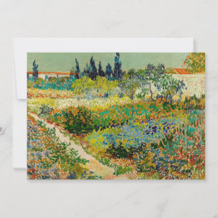 Garden i Arles Vincent van Gogh