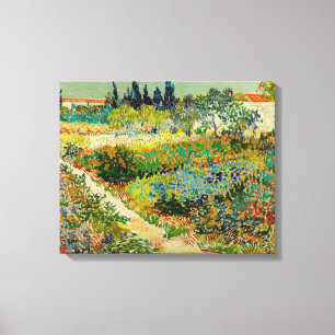 Garden i Arles   Vincent van Gogh Canvastryck