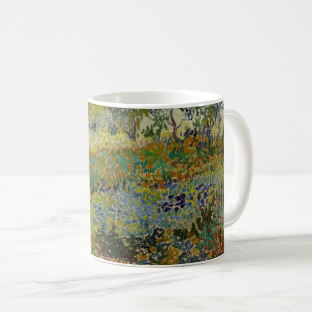 Garden i Arles - Vincent Van Gogh Kaffemugg (Framsida höger)