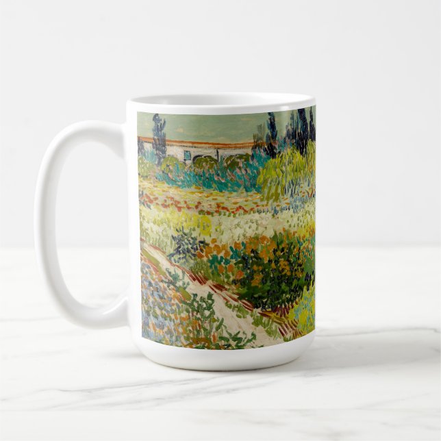 Garden i Arles | Vincent van Gogh Kaffemugg (Vänster)