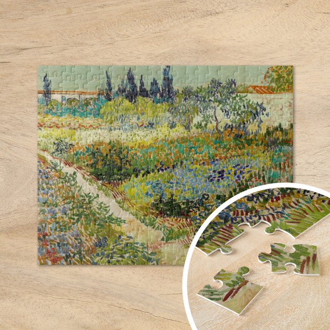Garden i Arles | Vincent Van Gogh Pussel (Skapare uppladdad)