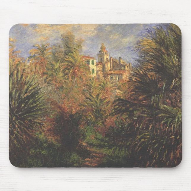 Garden i Bordighera - Claude Monet - c1900 Musmatta (Framsidan)