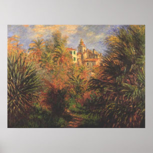 Garden i Bordighera - Claude Monet - c1900 Poster