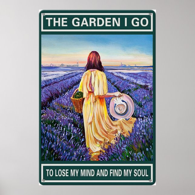 Garden I Go Poster (Framsidan)