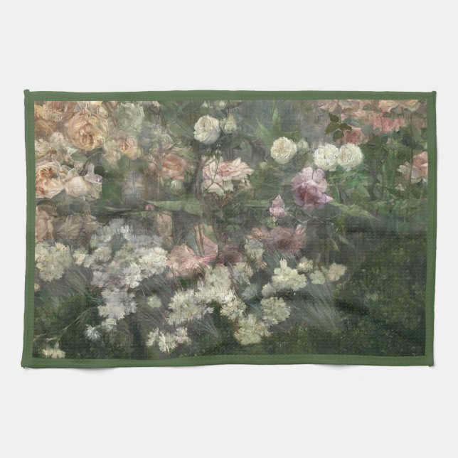 Garden i maj kökshandduk (Horisontell)