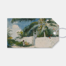 Garden i Nassau (Karibiska konsten) Presentetikett