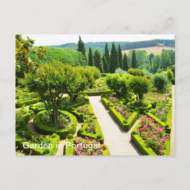Garden i Portugal Vykort (Framsida)