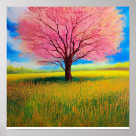 Garden i Vår Poster