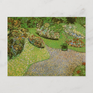 Garden in Auvers (F814) Van Gogh Fine Art Vykort