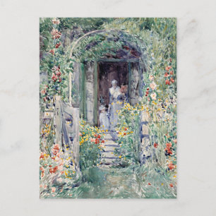 "Garden in its Glory" - vykort för målning