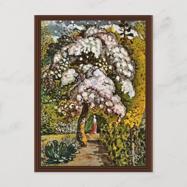 Garden in Shoreham by Palmer Samuel (Best Quality) Vykort (Framsida)