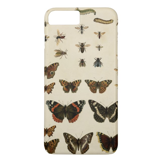 Garden Insekts by Vision Studio Case-Mate iPhone Skal (Baksida)