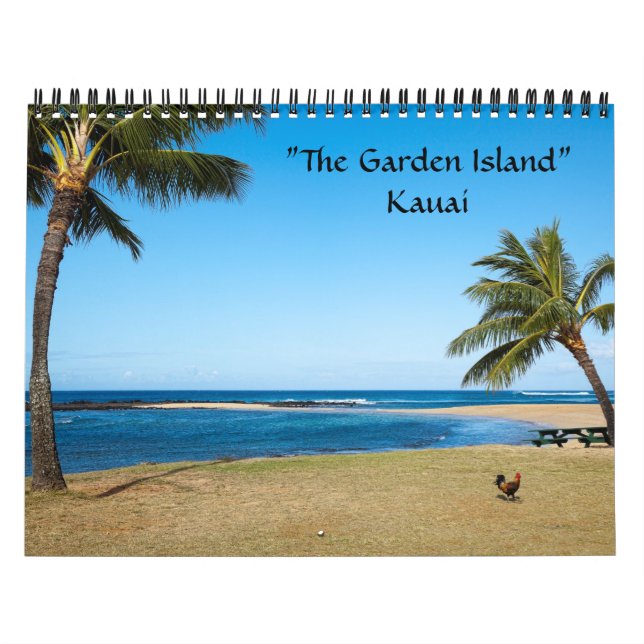 Garden Island, Kauai Kalender (Omslag)
