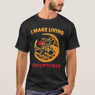 Garden - jag gör levande skulpturer - fred - Garde T Shirt