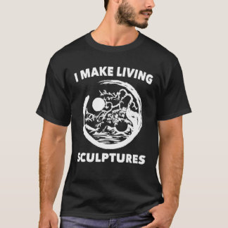 Garden - jag gör levande skulpturer - fred - Garde T Shirt