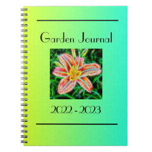 Garden Journal Anteckningsbok