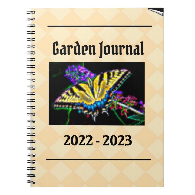 Garden Journal Anteckningsbok (Framsidan)