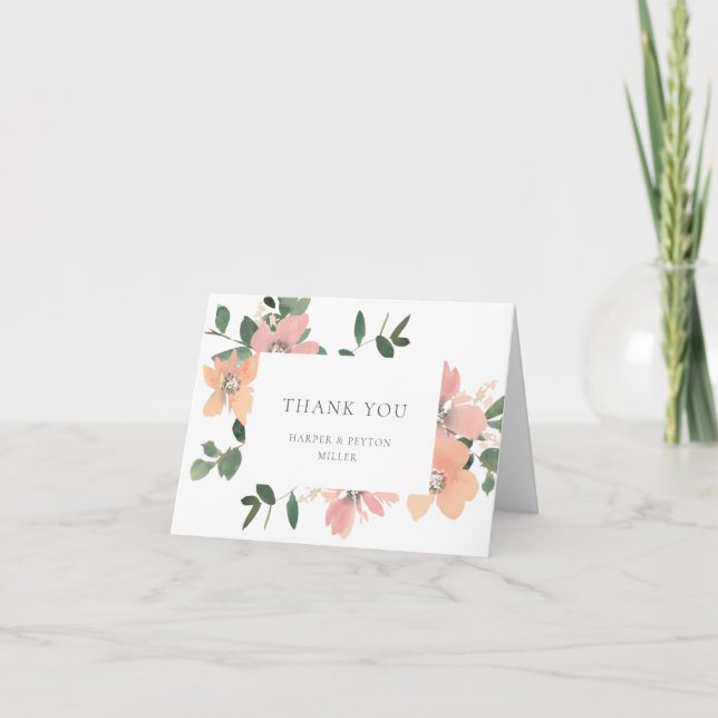 Garden Kärlek - kort för stort tack (Framsida)