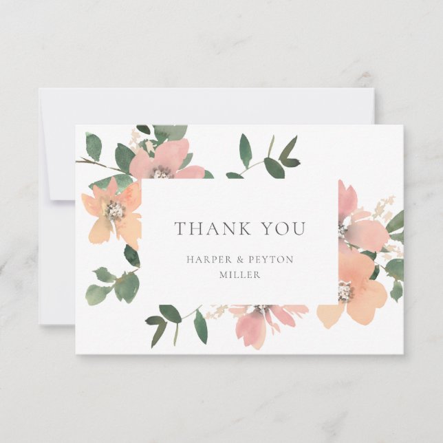 Garden Kärlek - kort för stort tack (Framsida)