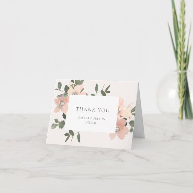 Garden Kärlek - kort för stort tack (Framsida)