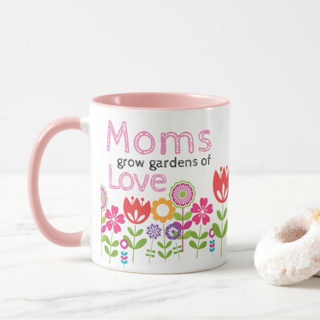 Garden Kärlek Mors dag Mugg (Med munk)