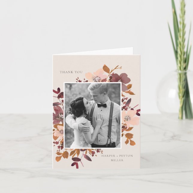 Garden Kärlek - tackkort (Framsida)