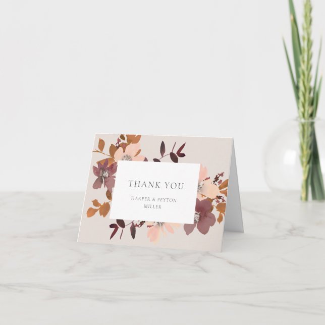 Garden Kärlek - tackkort (Framsida)