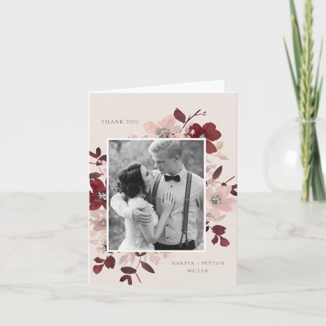 Garden Kärlek - tackkort (Framsida)