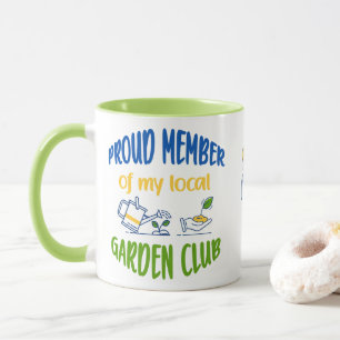 Garden klubb medlem mugg