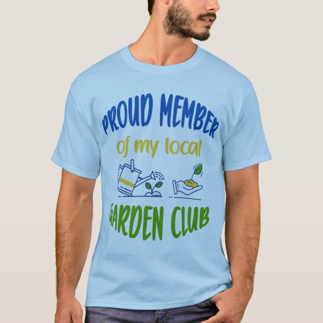 Garden klubb medlem T-Shirt (Framsida)
