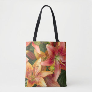 Garden Lilies Tygkasse