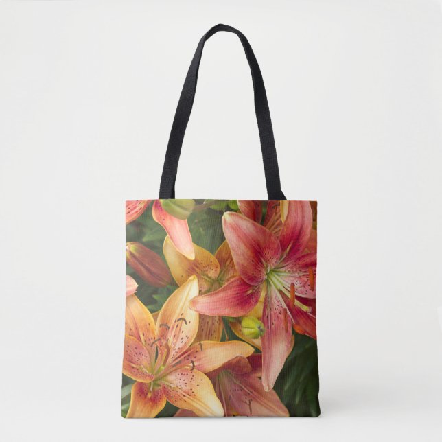 Garden Lilies Tygkasse (Framsida)