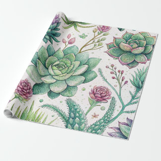 Garden look Gift Wrap Presentpapper