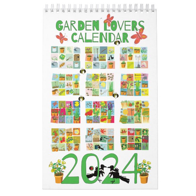 Garden Lovers Calendar 2024 Kalender (Omslag)