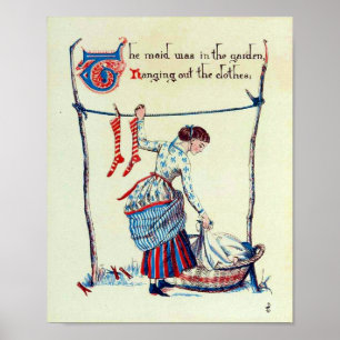 Garden Maid, Sång av Sixpence Poster
