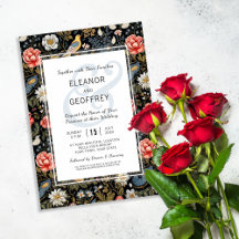 Garden med blommor och fåglar Bröllop