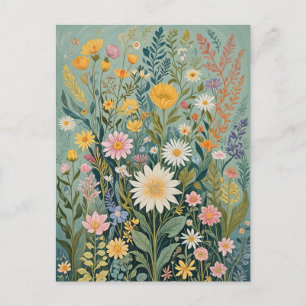 Garden Medley Vykort