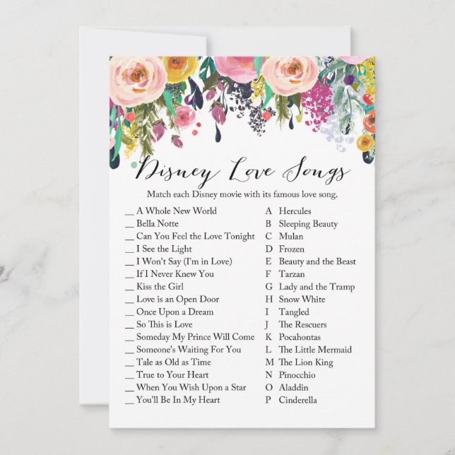 Garden Möhippa Game med svar på 5x7 storlekare Inbjudningar (Framsida)