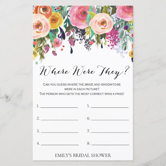 Garden Möhippa Game Print (Framsida)