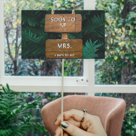 Garden Möhippa Grönt Botanik och trädpropp Rektangulärt Klistermärke