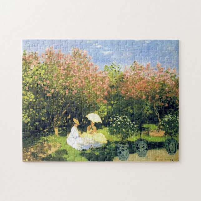 Garden Monet Fine Art Pussel (Horisontell)