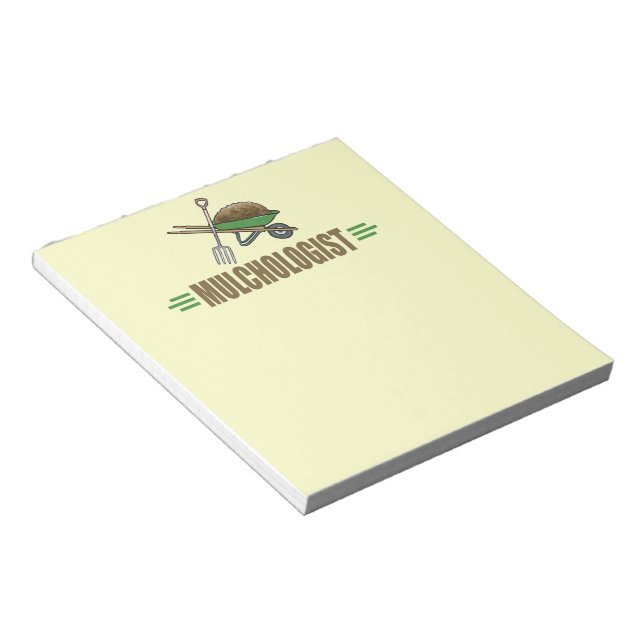 Garden Mulching Anteckningsblock (Vinklad)