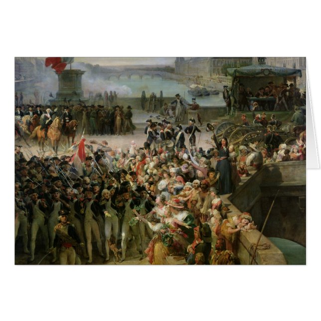 Garden Nationale de Paris Hälsningskort (Framsidan Horizontal)