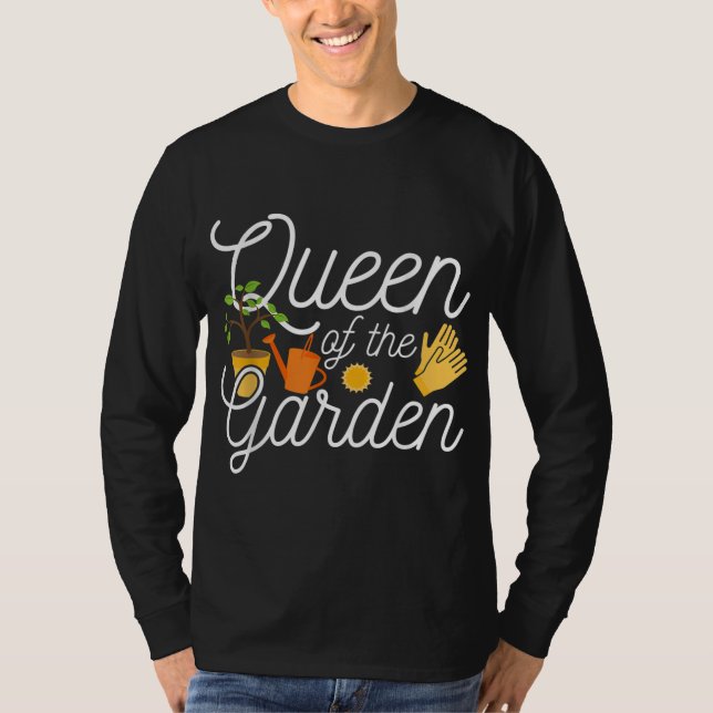 Garden Nature Gardener Women Gift  T Shirt (Framsida)
