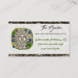 Garden New Age Folk SHOP SMALL Business Visitkort