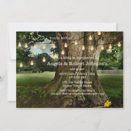 Garden New Home BBQ Houseuppvärmningspartiets inbj Inbjudningar