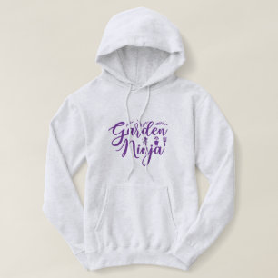 Garden Ninja - Damernas Trädgårds-Hoodie T Shirt